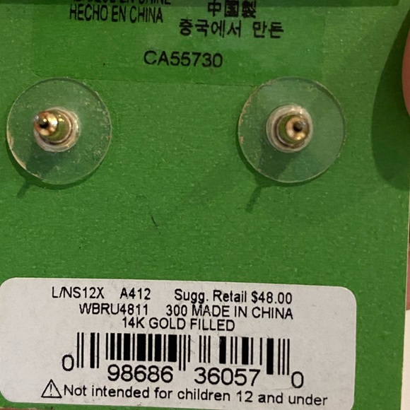 Kate Spade druzy studs - Picture 3 of 3